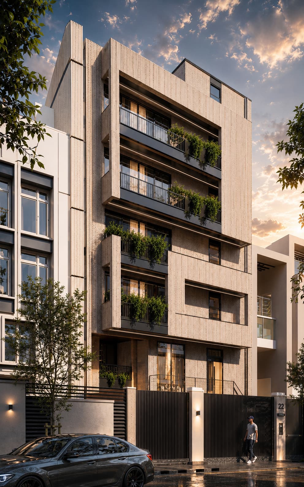 Terra Residential Facade , slide no. 0