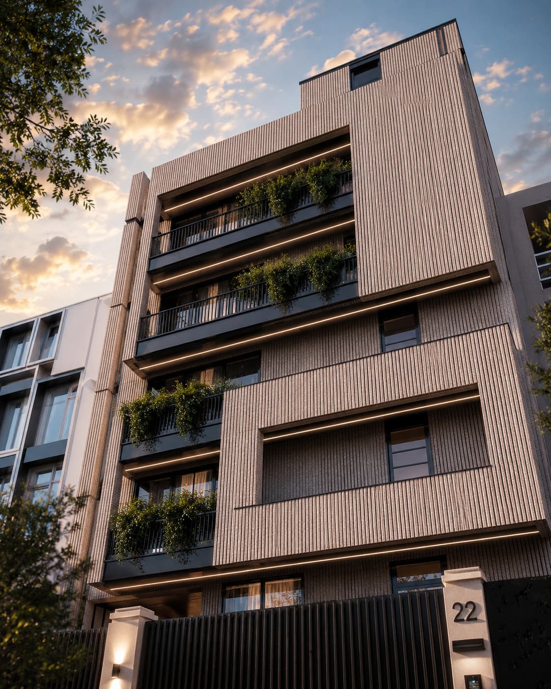 Terra Residential Facade , slide no. 1